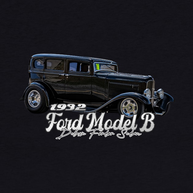 1932 Ford Model B Deluxe Fordor Sedan by Gestalt Imagery